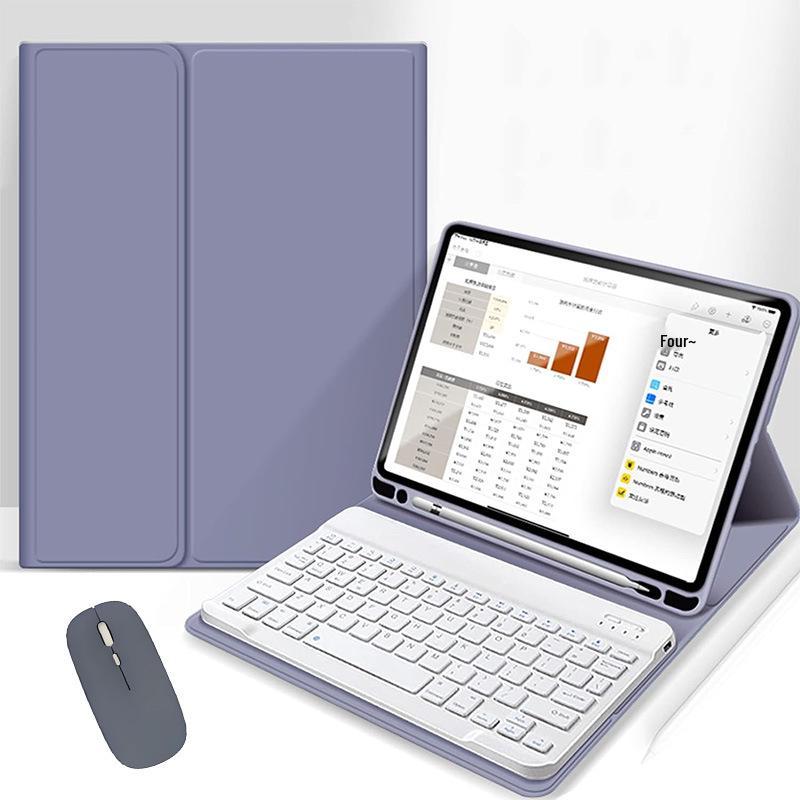 Совместимая Bluetooth-клавиатура и магнитный чехол для iPad Pro M5 11-дюймового планшета Apple 10-го поколения