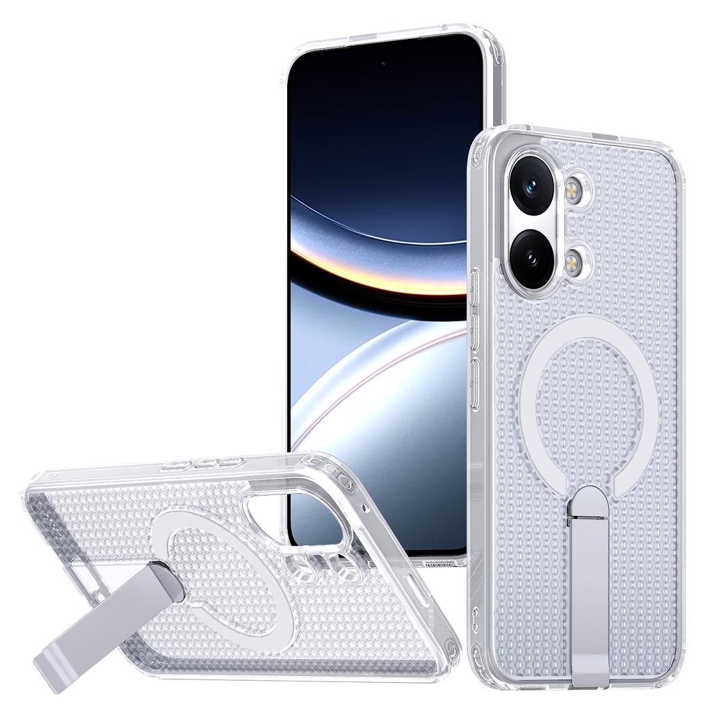 Чехол для Xiaomi Poco X8 Pro Max Чехол для телефона Poco X8 Pro Max Роскошный Магнитный Держатель Теплоотвод Прочный Крепкий Чехол Fundas