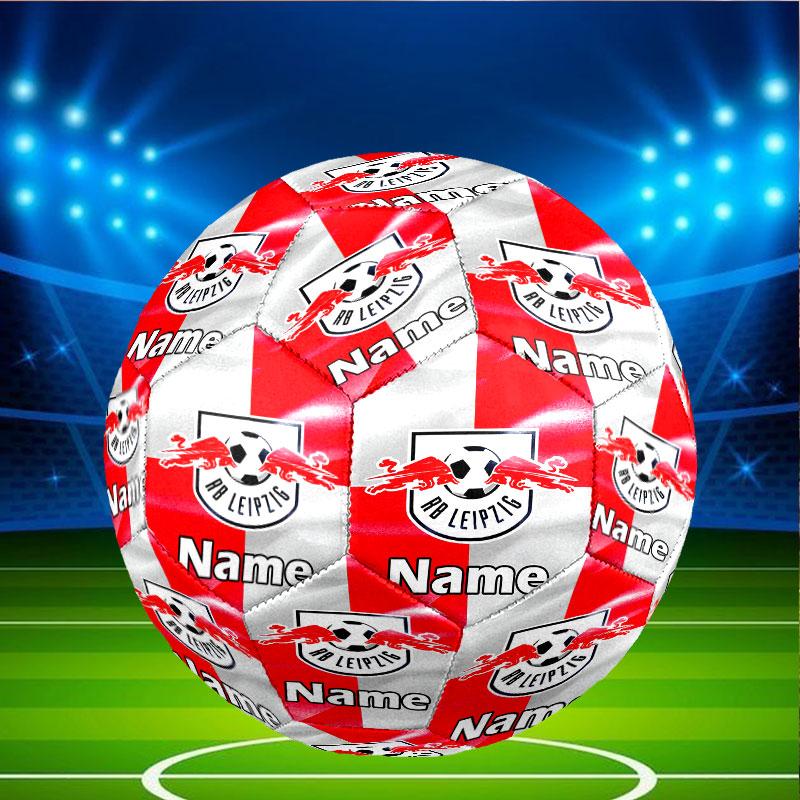 Custom Name Personalized RB Leipzig Print Size 5 Soccer Ball Training & Match Football, for Team, Kicking, Gift for Football Enthusiasts