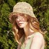 Niche Straw Hat Bucket Hat Women'S Summer Light Shading Breathable Hand Woven Bucket Hat Versatile Basin Hat