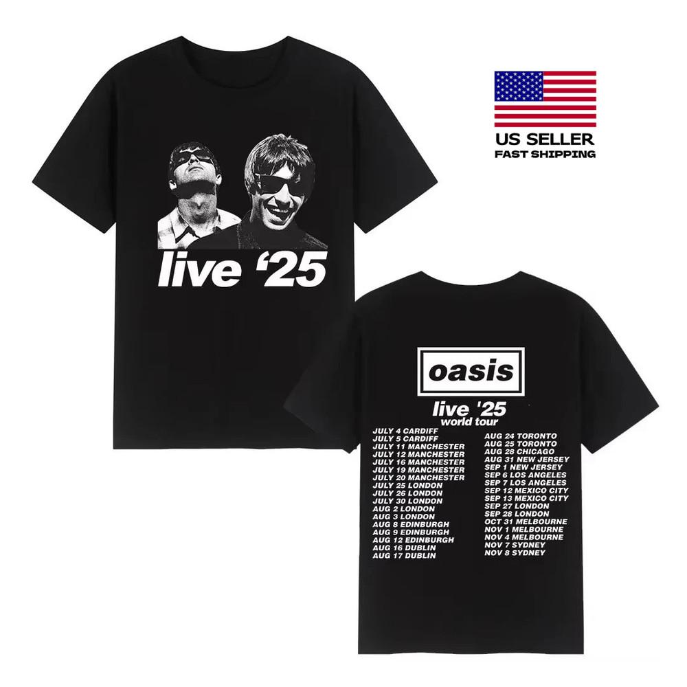 Hot Live 25 Tour 2025 Men's Women Unisex T-Shirt