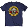 New Guns N' Roses - Retro-aged Rock Oversized Loose T-shirt From The Vintage Fashion Brand