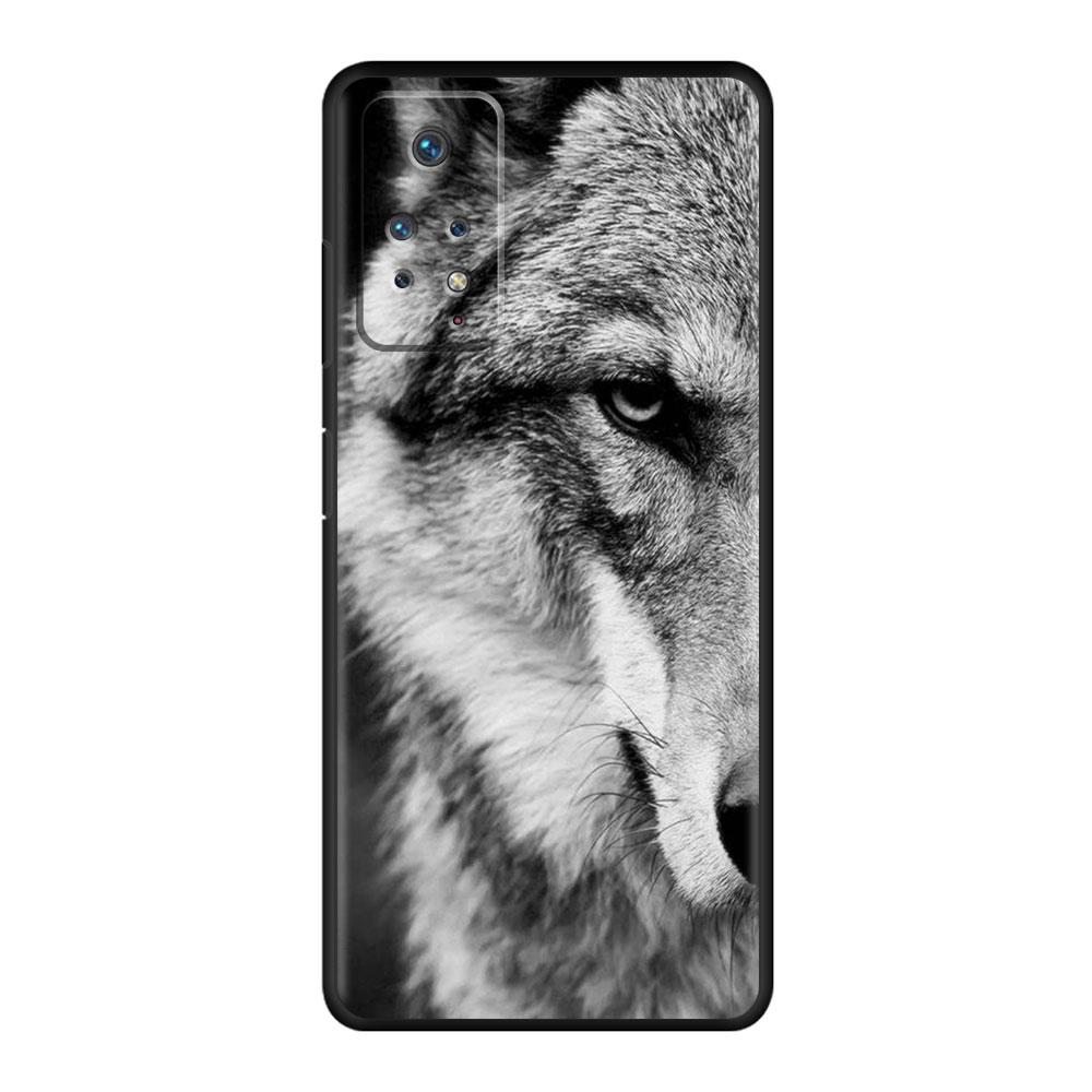 Официальный для Xiaomi Redmi Note K40 9T 7 10 9C 9 8 9S 9A 11 Pro K40S 10C 8T Celulares Fundas Beast Lion Wolf