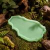 Переносная миска для питомцев, легкая, из смолы, для еды и воды рептилий, текстурированная