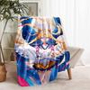 1pc Blanket Sailor Moon1 Print Design, Lightweight Blanket for Sofa, Bed- Soft &Warm, Gift for All Seasons like Christmas, Halloween