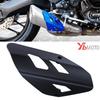 Для YAMAHA R7 MT07 TRACE 700 7 GT YZF-R7 FZ07 MT-07 Аксессуары для мотоцикла Защита глушителя тепловой щит Защита выхлопной трубы