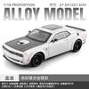Автомобиль к 1:18 Hellcat Симуляция Сплав Модель Автомобиля Звук и Свет Оттяжка Детская Игрушечная Машинка