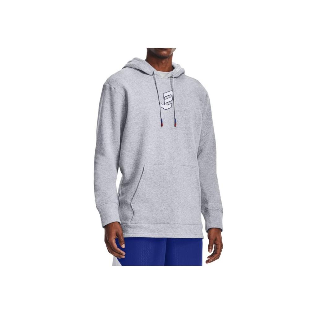 Under Armour Embiid 1 Basketball Graphic Hoodie Men Hoodies Gray 1361974-011