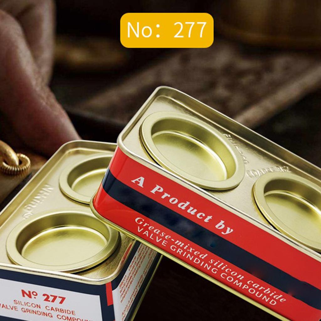 Пасты для шлифовки клапанов и цилиндров двигателей 277 Карборунд с двойной зернистостью Подходит для полировки и ремонта Повышенная эффективность