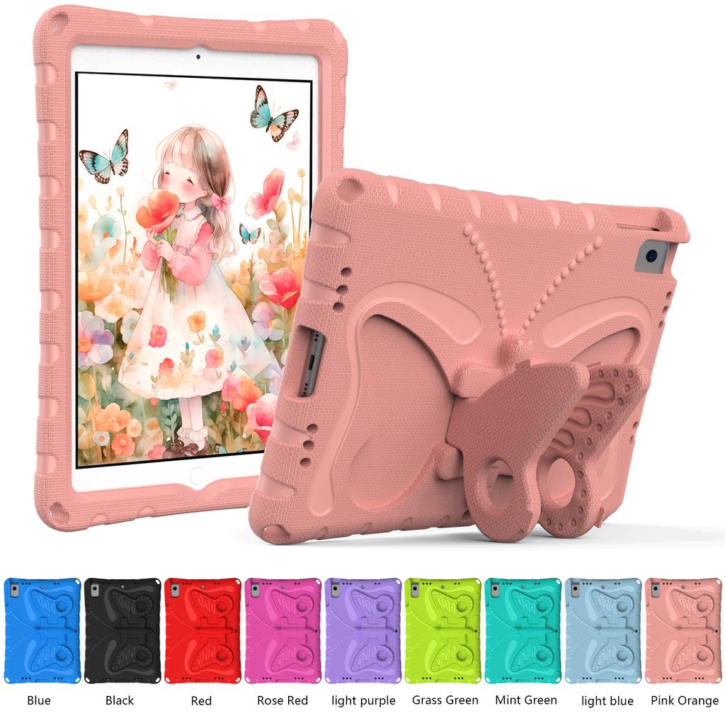 Для iPad 10.2 (2021)/(2020)/(2019)/iPad Air 10,5 дюйма (2019) Чехол с подставкой-бабочкой и ремешком, чехол для планшета из ЭВА