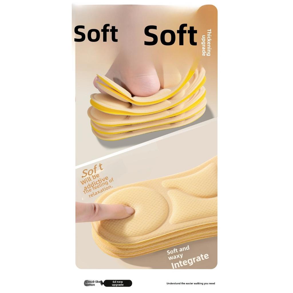 35-46 Breathable Comfortable Insoles, Women'S High Heels, Sports Shoes, Casual Insoles, Shoe Accessories, Men and Women Daily Shoe Accessories