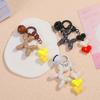 Cute Jelly Dog Key Chain Kawaii Love Puppy Keyring Creative Dog Balloon Keychain  Car Key