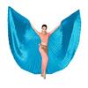 1 Set Belly Dance Wing with Telescopic Rod Eye-catching Wing Prop Cosplay Costume for Parties Festivals Decoration