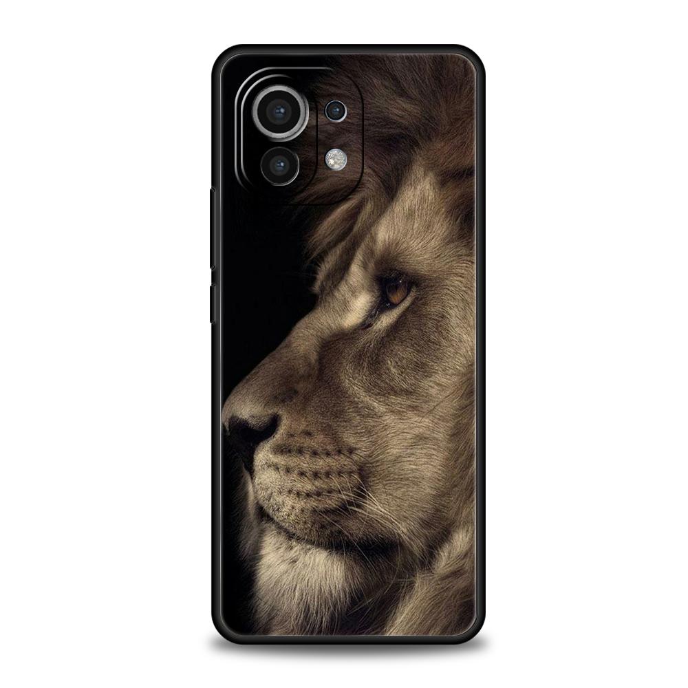 Чехол для телефона с изображением животного Льва для Xiaomi Mi X3 X4 NFC F3 M3 M4 GT Note 9T 10T 10 11 Ultra 11T 11X 12 Pro Lite 5G Силиконовый чехол Fundas