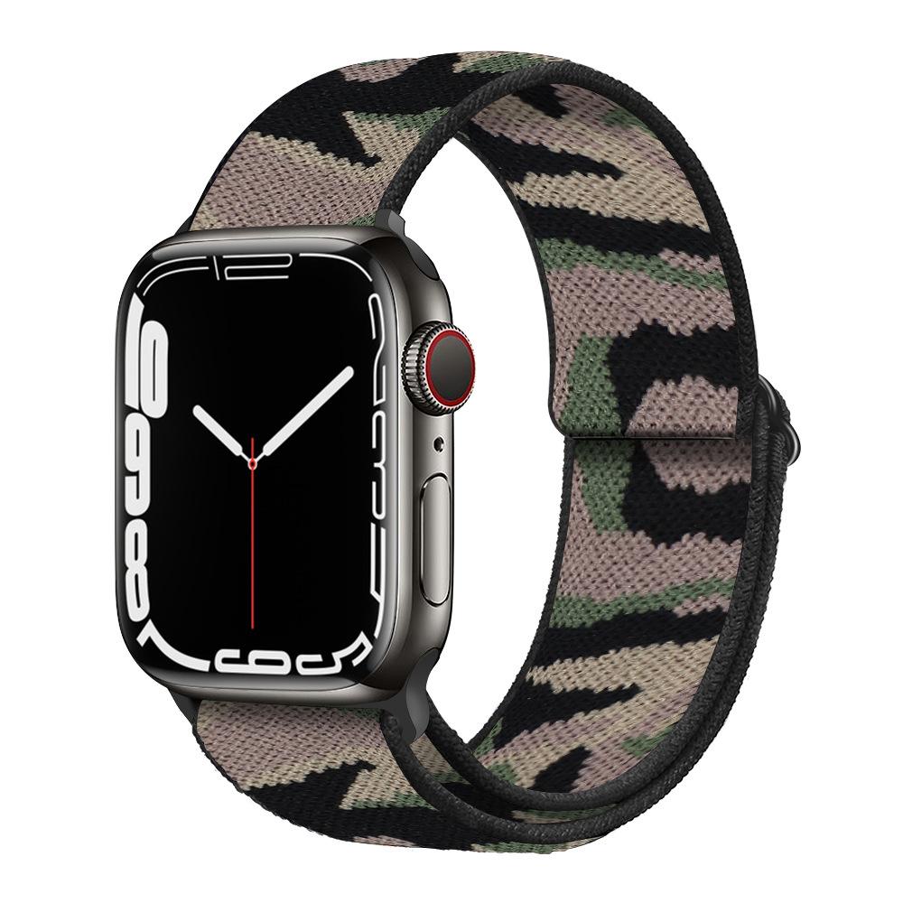 Нейлоновый ремешок-петля для Apple Watch Band 44 мм, 40 мм, 45 мм, 49 мм, 41 мм, 42 мм, 38 мм, 44, 45 мм, браслет iWatch Series Ultra 8, 7, 6, 5, 4 SE Band