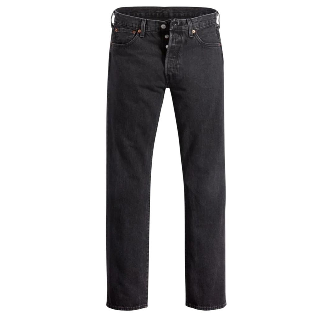 Levis Mens 501 Original Straight Jeans