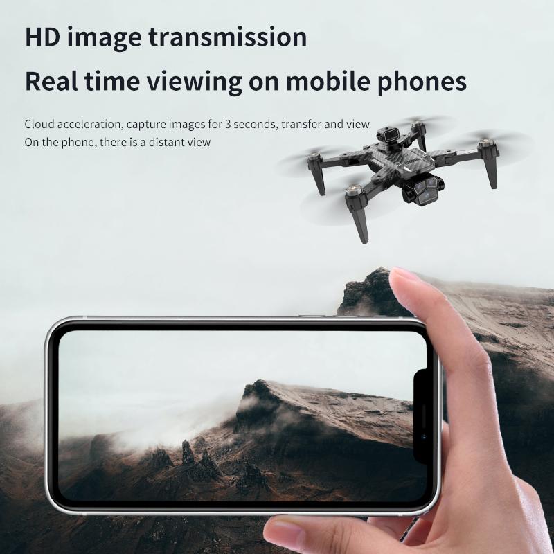 New S196 Professional RC Drone 4k/6k 5G WIFI FPV HD ESC Dual Camera Aerial Photography Automatic Return GPS Obstacle Avoidance Quadcopter Toy Gift