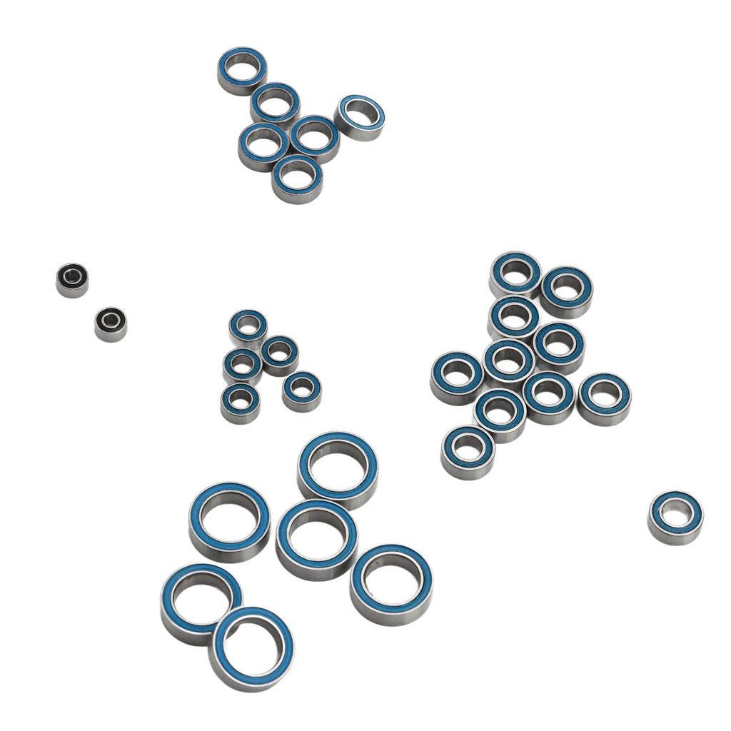 30Pcs Steel Sealed Bearing Kit RC Car Bearing Kit for Axial UTB18 CAPRA 1/18 RC Off Road Vehicles