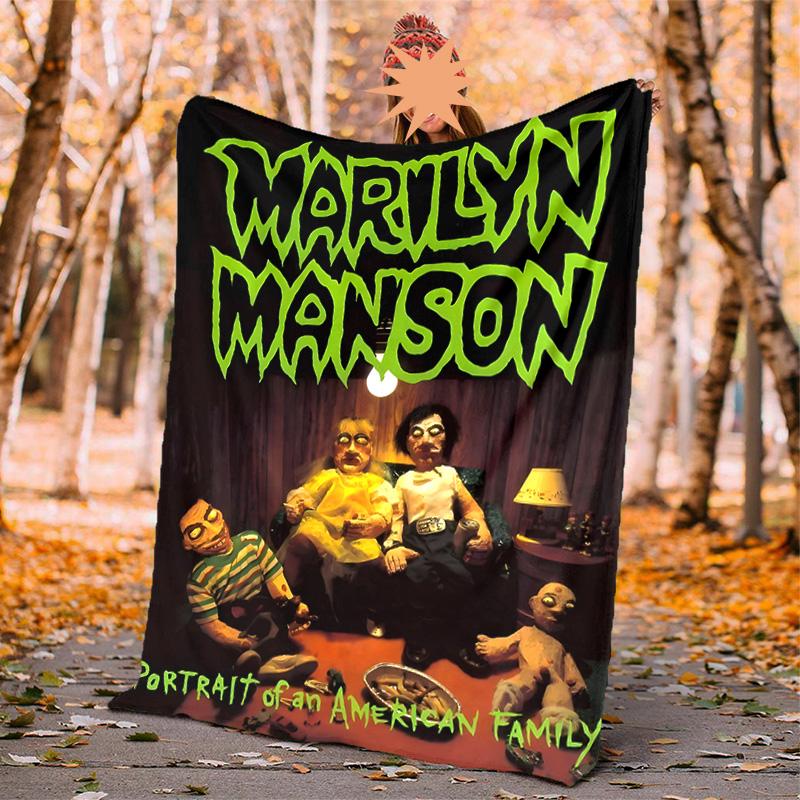 Martinimanson Flannel Blanket Soft Warm All-Season Throw, Design for Camping, Car Travel, Hiking Sofa, Bed, Office Perfect Gift for Parties