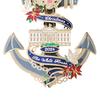 2024 White House Pendant 2D Acrylic Christmas Hanging Ornament National Symbol Patriotic