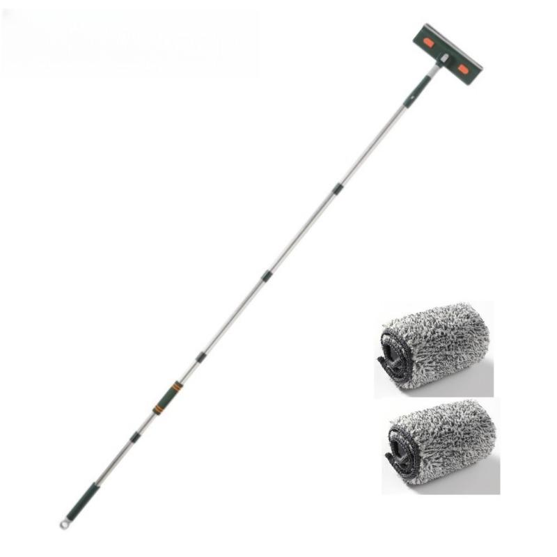 206см Очиститель окон Удлиненная телескопическая штанга Скребок для мытья окон Скребок для стекла