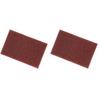 Nylon Scrubber, Extra Fine, Brown #2500 (x 2)