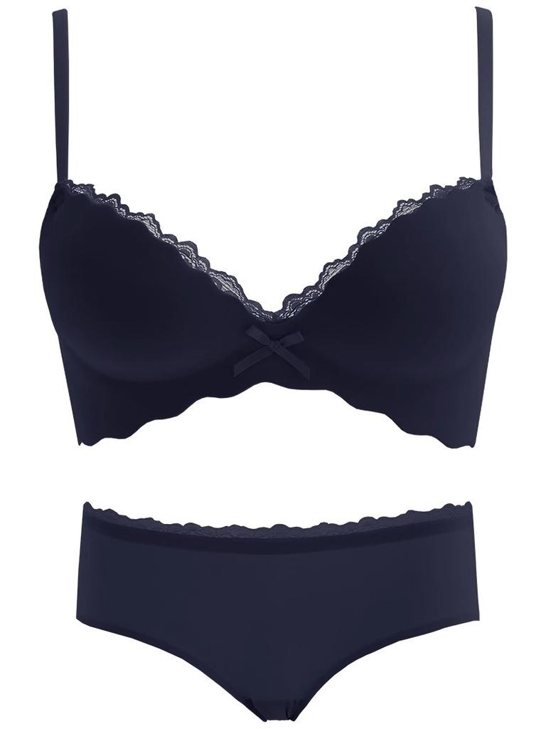 Thin female pure desire one piece seamless display big girl no steel ring sexy bra cover thickened