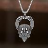 Новое ожерелье с подвеской в стиле викингов и кельтского стиля Одина с мужским узором в виде двойной вороны, ювелирное изделие для молодежи, подарок