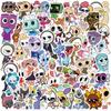 52 шт. Наклейки Dandys World Красочные Раскрашенные Милые Мультяшные Анимационные Чашка Ноутбук Мобильный Телефон Багаж Декоративные Наклейки