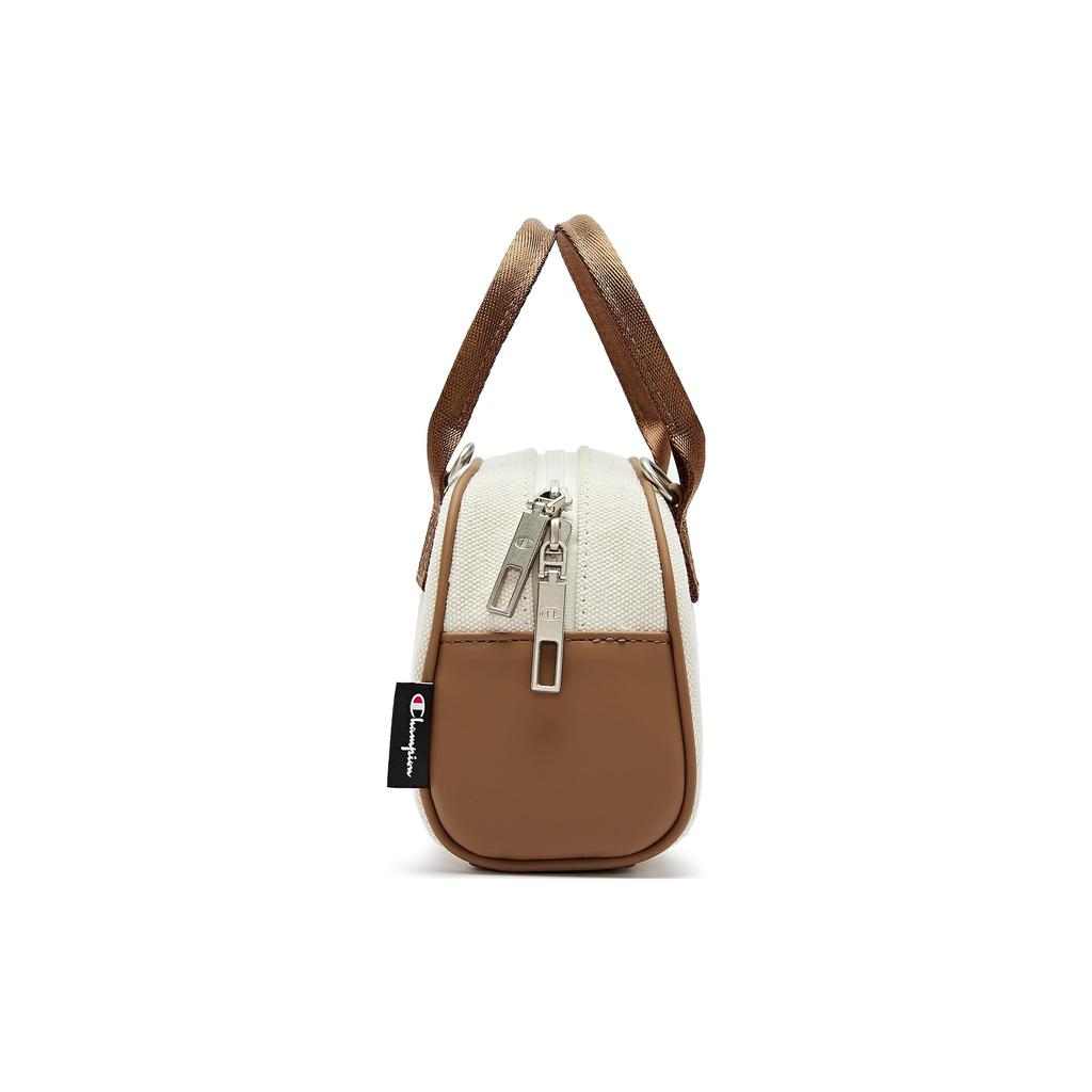 Champion Bowling Bag Classic Logo Campus Font College Style Synthetic Leather And Fabric Shoulder Crossbody Tote Bag Unisex bags U3CACPU19