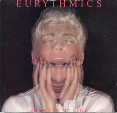 7-дюймовая пластинка EURYTHMICS - Thorn In My Side 50587R RCA 1986 US Танцевальная и Электронная Б/У