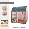 Support Washing Children Waterproof Window Shutter Game Tent Toy Kindergarten Baby Small House Toy