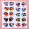 Toys DIY Doll Accessories Love Cute Sticker Clay Decals Cartoon Eyes Stickers Face Organ Paster