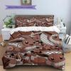 Cute Eevee Duvet Cover & Pillowcases, Pokemon Fan Cozy Bedding, Great Gift.chl