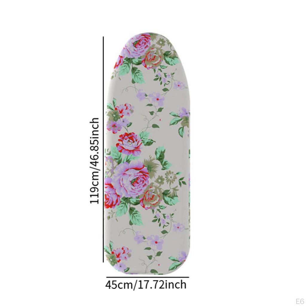 Чехол для гладильной доски Чехлы для гладильного стола Хлопок Вентилируемый Принадлежности для стирки Мягкий Устойчивый к подгоранию,