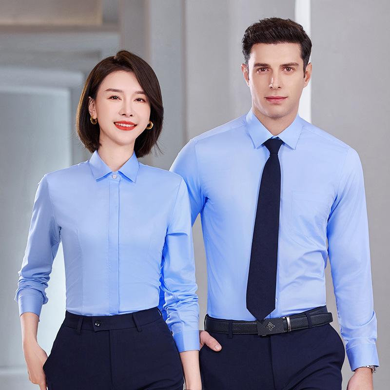 Shirt broken bamboo fiber high sense business casual moisture wicking white shirt short sleeve breathable cool men's top