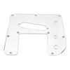Silver LAP Steel Guitar Pickguard with Bridge Set Electric Parts