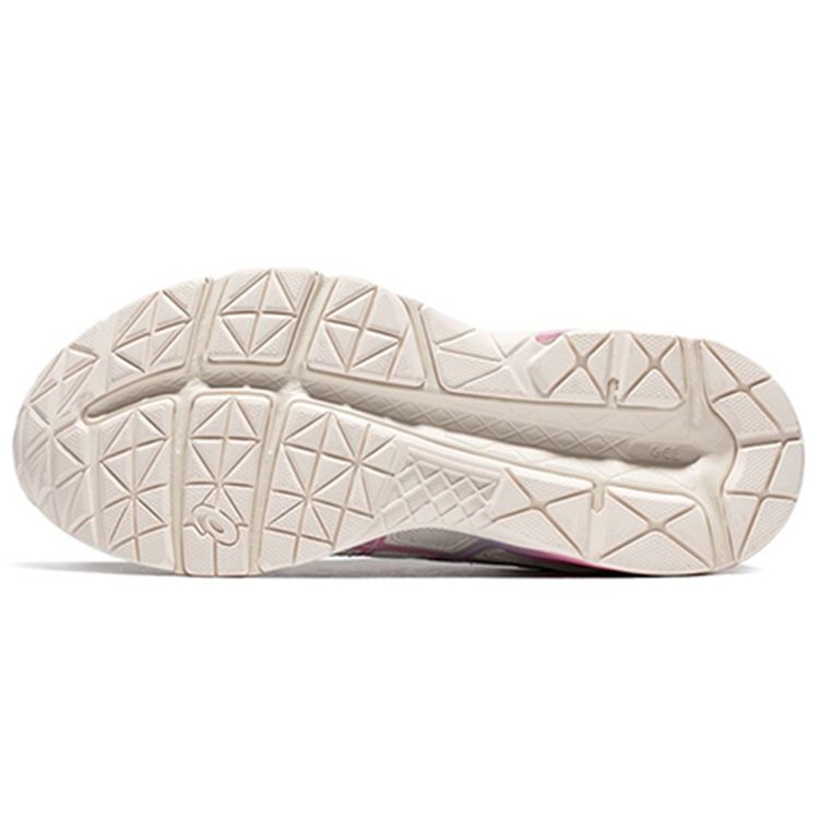 Asics Gel-Contend 4 Удобная спортивная ткань Синтетическая кожа Низкие кроссовки для бега Женские кроссовки Светло-розовый T8D9Q-110