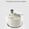 Refillable Glass Mouthwash Dispenser Portable Oil Pourer Bottle Oil Sprayer  Bathroom Counter