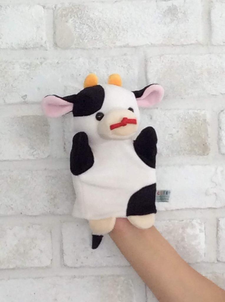 КОЛЛЕКЦИЯ КУКЛЫ ПРИРОДА И ФЕРМА Кукла-перчатка Корова для детей