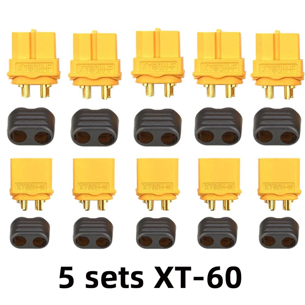 XT60 Male Female Bullet Connectors Plugs For RC Lipo Battery Rc Drone Airplane accessories Wholesale XT60 Connectors Plugs