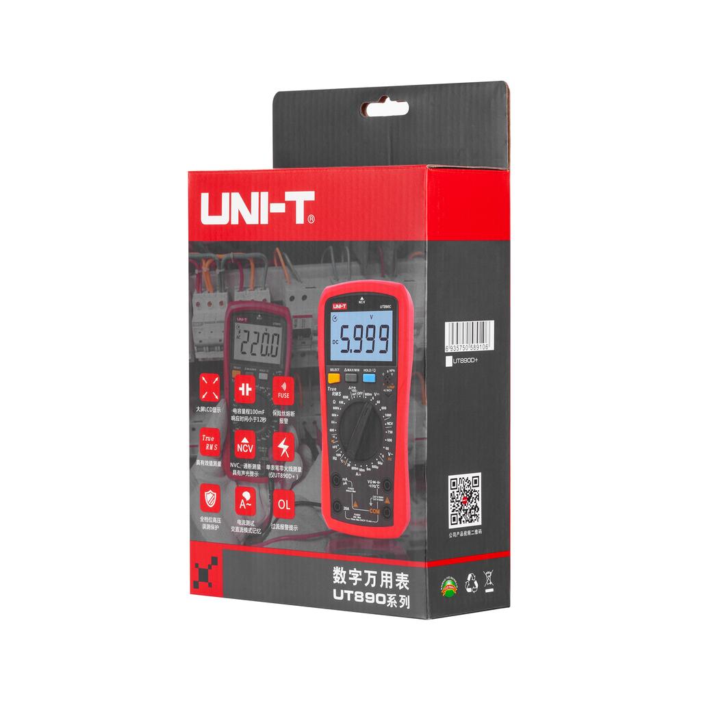 Uni-T Ut890C Ncv Multimeter