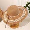 Новая летняя пляжная поездка к морю Фото Солнцезащитный козырек от УФ-лучей Складная шляпа от солнца Шляпа с большими полями Соломенная шляпа