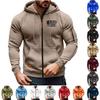 Men's Leisure Long Sleeves Zipper Hooded Hood Hoodie Coat Hooded Hood