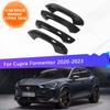 For Cupra Formentor 2022 2023 Chrome Car Door Handle Cover Trim Set Chromium Car External Accessories Styling