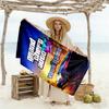 Grand Theft Auto Customizable Name Beach Towel High Absorbency & Quick-Dry Ideal for Travel Outdoor Swim Pool Yoga Surf Camping Hiking Gym Gift Holida