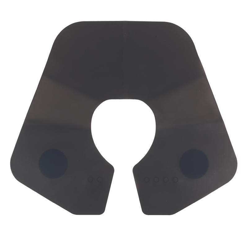 Силиконовый салонный воротник для стрижки волос, водонепроницаемая накидка для окрашивания волос, многоразовая парикмахерская накидка на шею для окрашивания волос, химической завивки и мытья