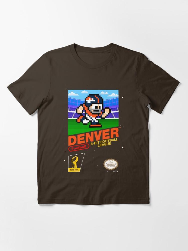 John Denver Denver Broncos (8-bit Videogames Cartridge) Essential T-Shirt