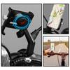 360 Degrees Rotating Bicycle Phone Holder Universal Bike Motorcycle Handlebar Stand Mount