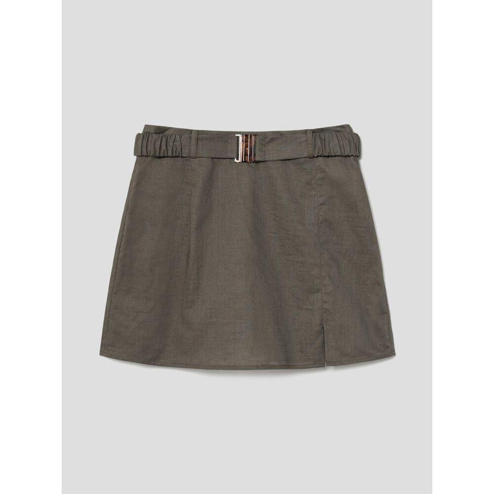 8SECONDS Belted Skirt Pants Khaki